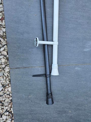 Gordijnroedes - Zwart en Wit