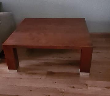 Gratis salontafel 110x110cm