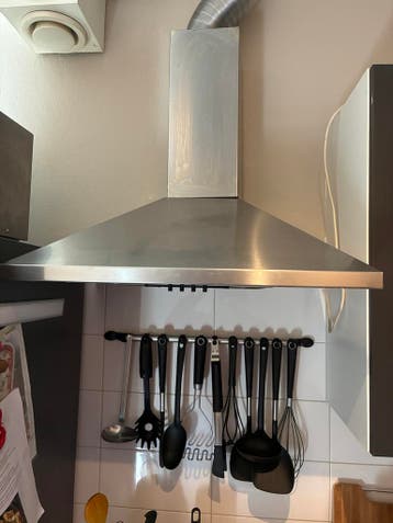 Gratis - RVS Afzuigkap - Wandschouwkap