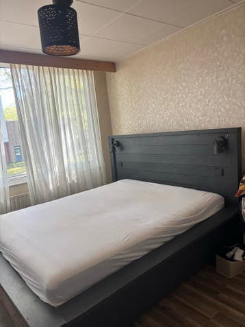 Tweepersoonsbed 215x215cm (matras 180x200cm) - Z.G.A.N.