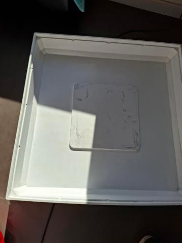 Gratis lekbak voor wasmachine - waterdicht