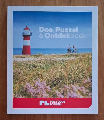 Doe, Puzzel en Ontdek Boek. vd Postcode Loterij