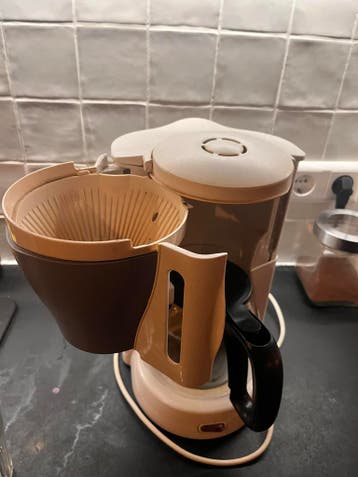 Gratis filterkoffiezetapparaat - oud maar goud!