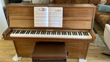 Rippen Piano - Klassiek Houten Piano