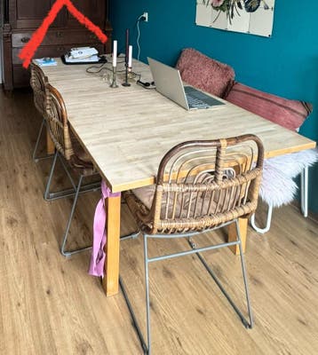 Gratis grote eettafel