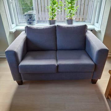 2 en 2,5zits bank grijs