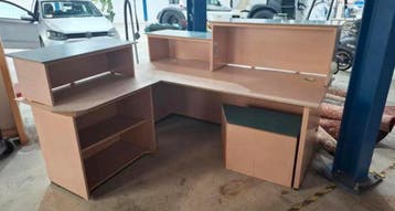 Winkel balie gratis af te halen