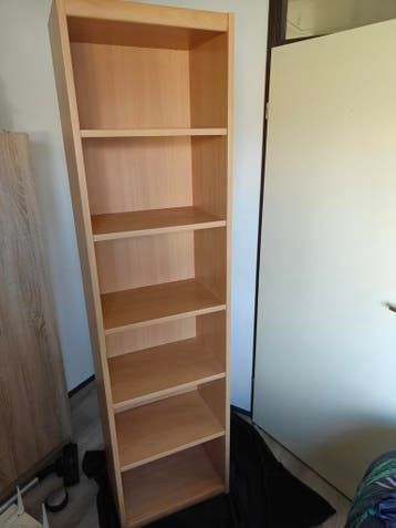 Houten Boekenkast met Verstelbare Planken