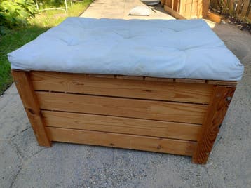 Gereserveerd grote opbergkist Ikea (78 x 58 x 42 cm)