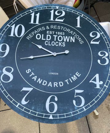 Klok Gratis Quartz Toppertje Skijndel Ophalen Gebruikt