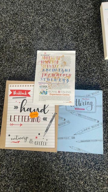Gratis: handlettering boekje