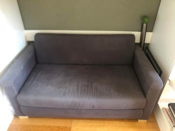 Gratis af te halen: Grijze slaapbank 140x77 cm