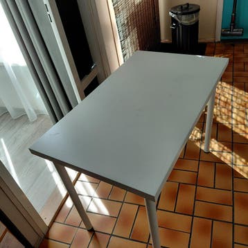 Wit bureau 60x100 cm - Ideaal voor thuiswerk of student