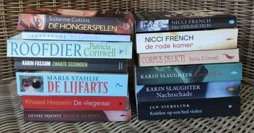 Diverse leesboeken, ideaal voor op/tijdens vakantie
