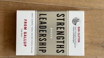 Boek Gallup Strength Finder, Ruilen voor een wijntje of zo?