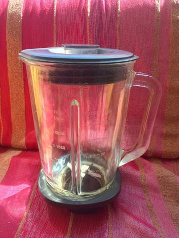 Gratis losse glazen blender-kan met messen Philips