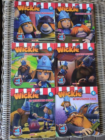 Wickie boekjes serie - Leuke verhalen voor jonge lezers