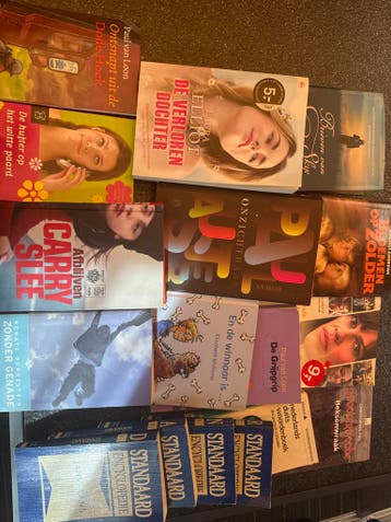 Diverse boeken: jeugd, romans, encyclopedieën