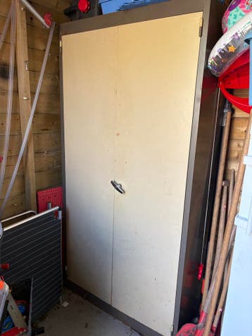 Stalen opbergkast 100x200