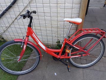 Gratis 24 inch kinderfiets - rammelt