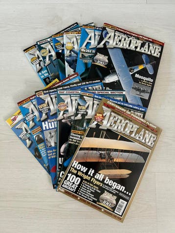 Aeroplane Monthly - 9 jaargangen