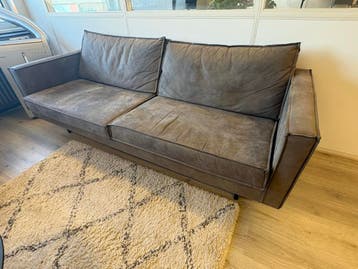 Gratis bruine lederen bank - Ophalen