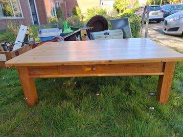 Salontafel 1.18 lang, 0.78 breed en 0.40 m hoog