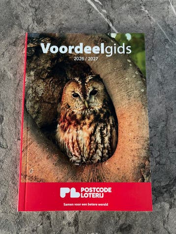 Voordeelgids Postcode Loterij 2026/2027 - Gratis af te halen