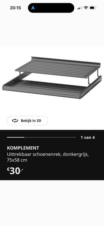 Ikea Pax Kast uittrekbaar schoenenrek