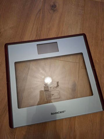 GRATIS Silvercrest personen weegschaal