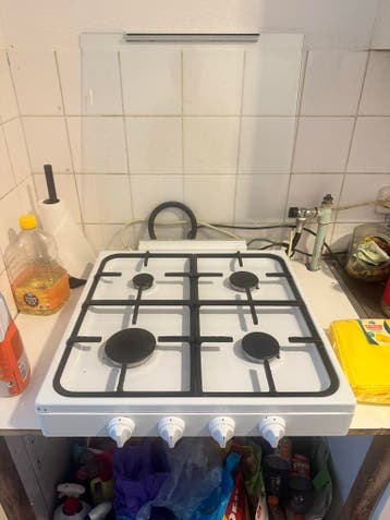 Gas 4-pits kookstel - Compact en Efficiënt