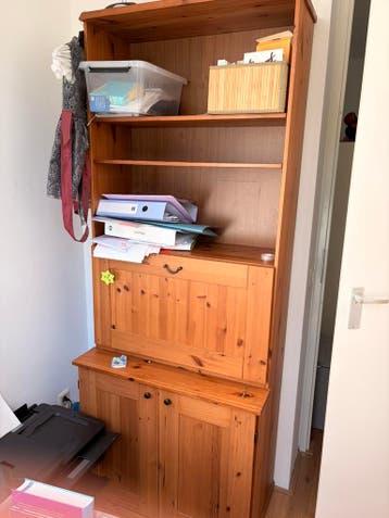 Kast computer / boeken