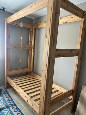 Houten bed inclusief matras voor kinderkamer