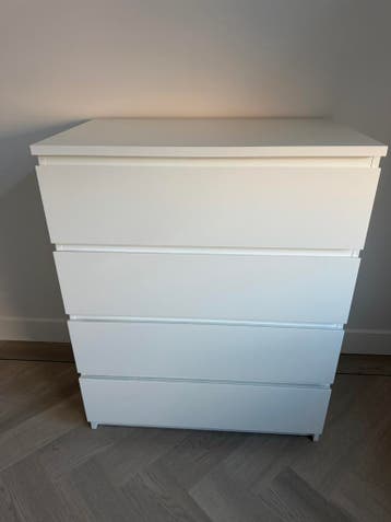 IKEA ladekast met 4 laden - Wit