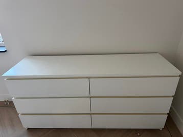 IKEA ladekast met 6 lades - Wit