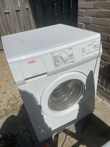 Oude AEG Lavamat wasmachine - defect voor onderdelen/oud ijz
