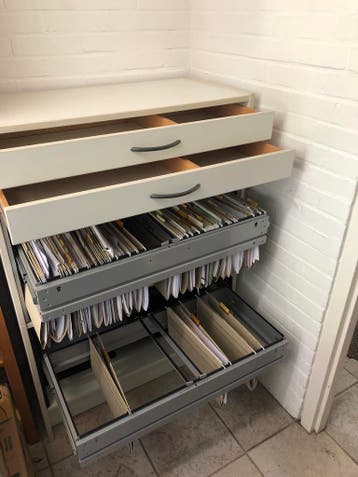 IKEA Archief Kast - Uitstekende Staat (119x84x41.5 cm)