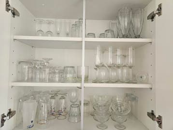 Gratis af te halen: diverse glaswerk
