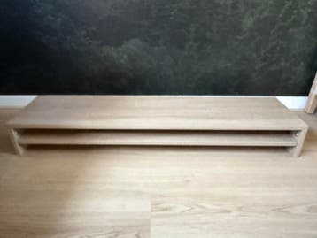 Bureau opzetstuk / monitor verhoging met opbergruimte