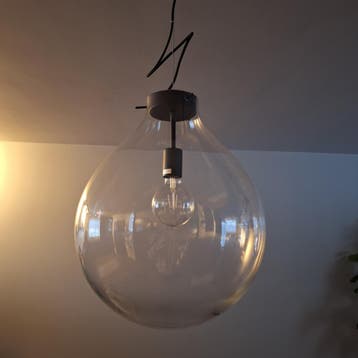 Glazen hanglamp