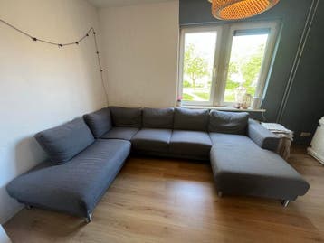 Comfortabele hoekbank - 3 meter - Gebruikssporen