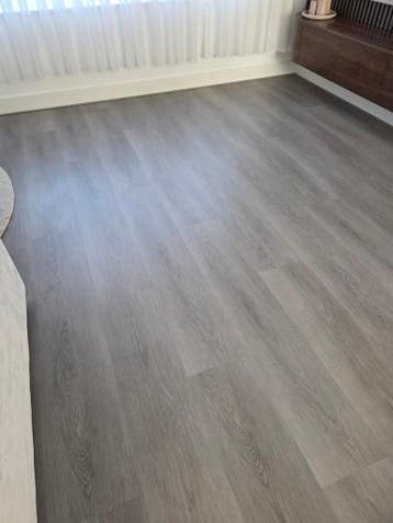 Gereserveerd! 40m2 Pvc vloer met geintregeerde ondervloer