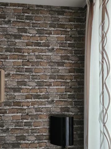 Behang 3 rollen en een beetje