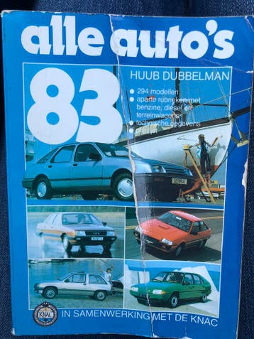 Catalogus Alle auto’s 1983