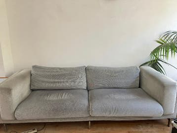 Bank Nockerby Ikea grijs 2.50m