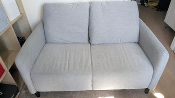 GRATIS Ikea Angersby tweezitsbank - 137x84x89 cm