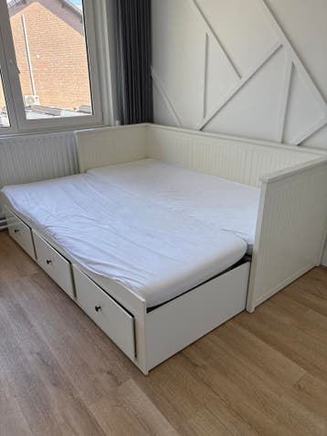 IKEA Hemnes Bedbank met 3 lades - Wit