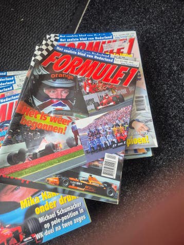 Formule 1 maandblad v.a 1996 Gratis op te halen