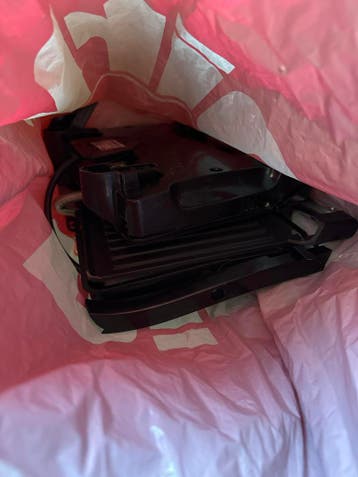 Gebroken tosti ijzer - voor onderdelen of reparatie