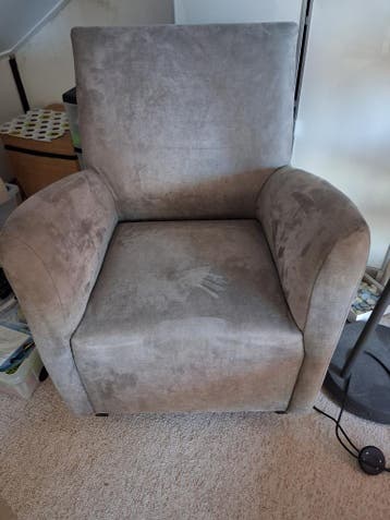 Grijze Fauteuil